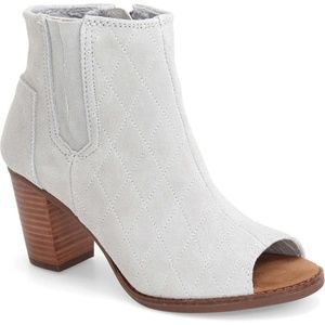 TOMS Majorca Peep Toe Bootie, 7.5